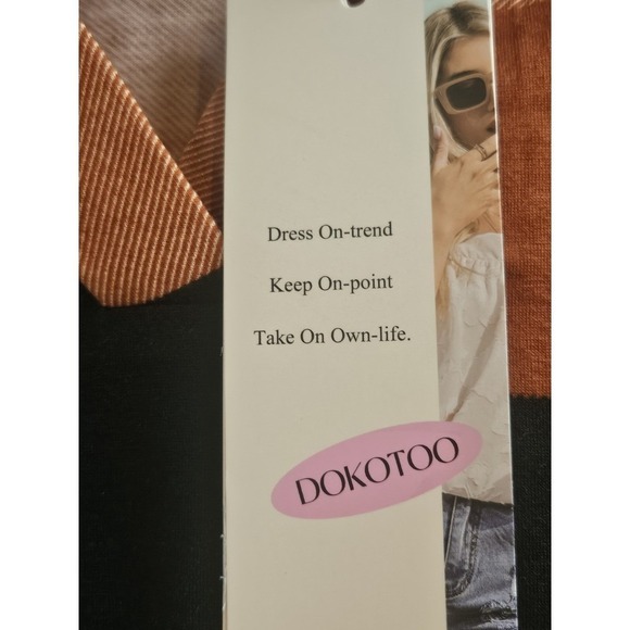 NWT Womens Long‎ Sleeve Dokotoo Xl - Picture 5 of 9